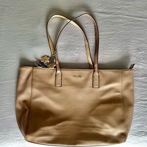 Nine West Tan Tote Bag
